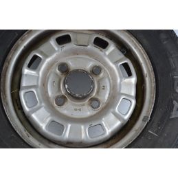 Ruota di scorta R12 Ford Fiesta MK1 Dal 1976 al 1983 Misura 145/80 R12 74T  1704204082013