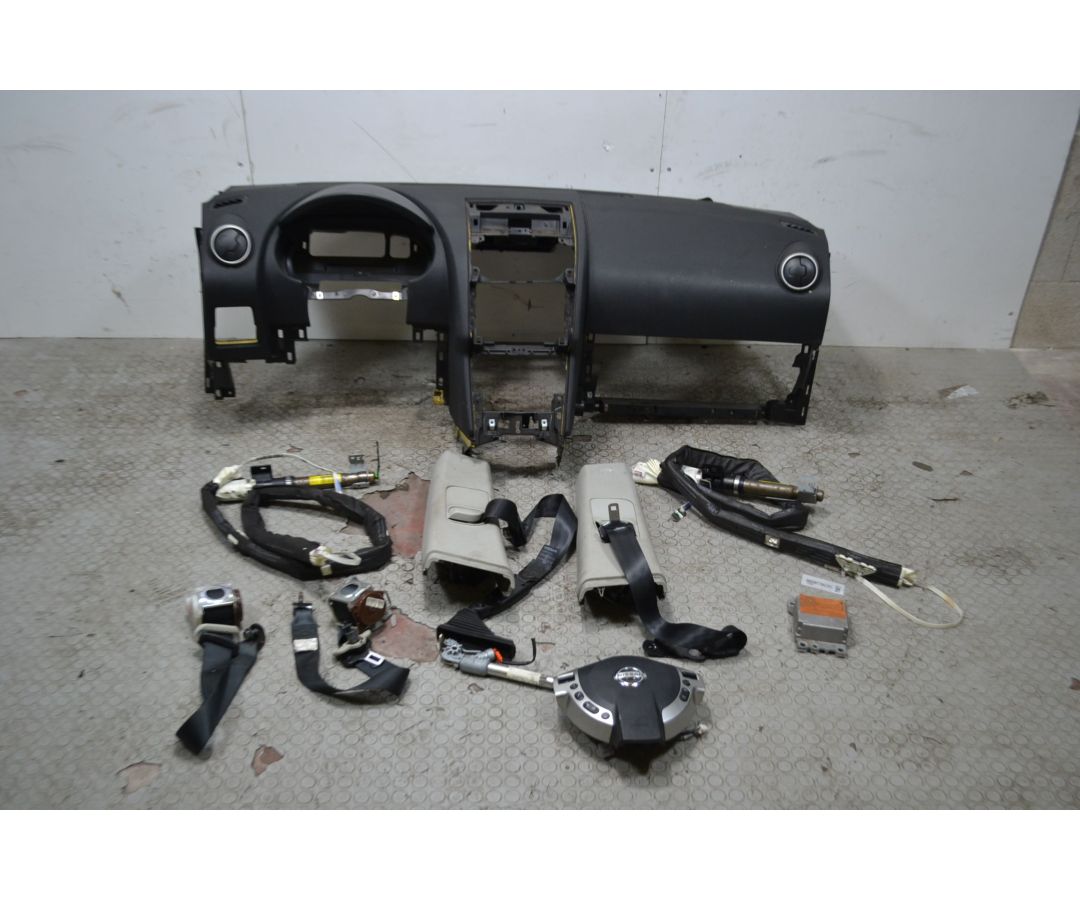 Kit airbag completo Nissan Qashqai /Qashqai +2 J10E Dal 2010 al 2013 Cod 98820BT70A  1704282558288