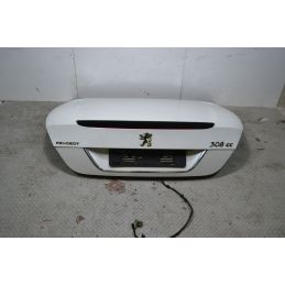 Portellone bagagliaio posteriore Peugeot 308 CC Dal 2008 al 2014 Bianco  1704364434066