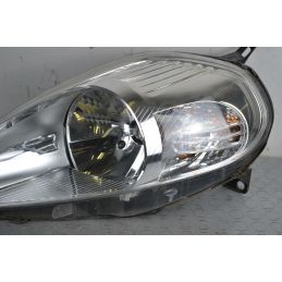Faro fanale anteriore SX Fiat Grande Punto Dal 2005 al 2018 Attacco giallo  1704453282158