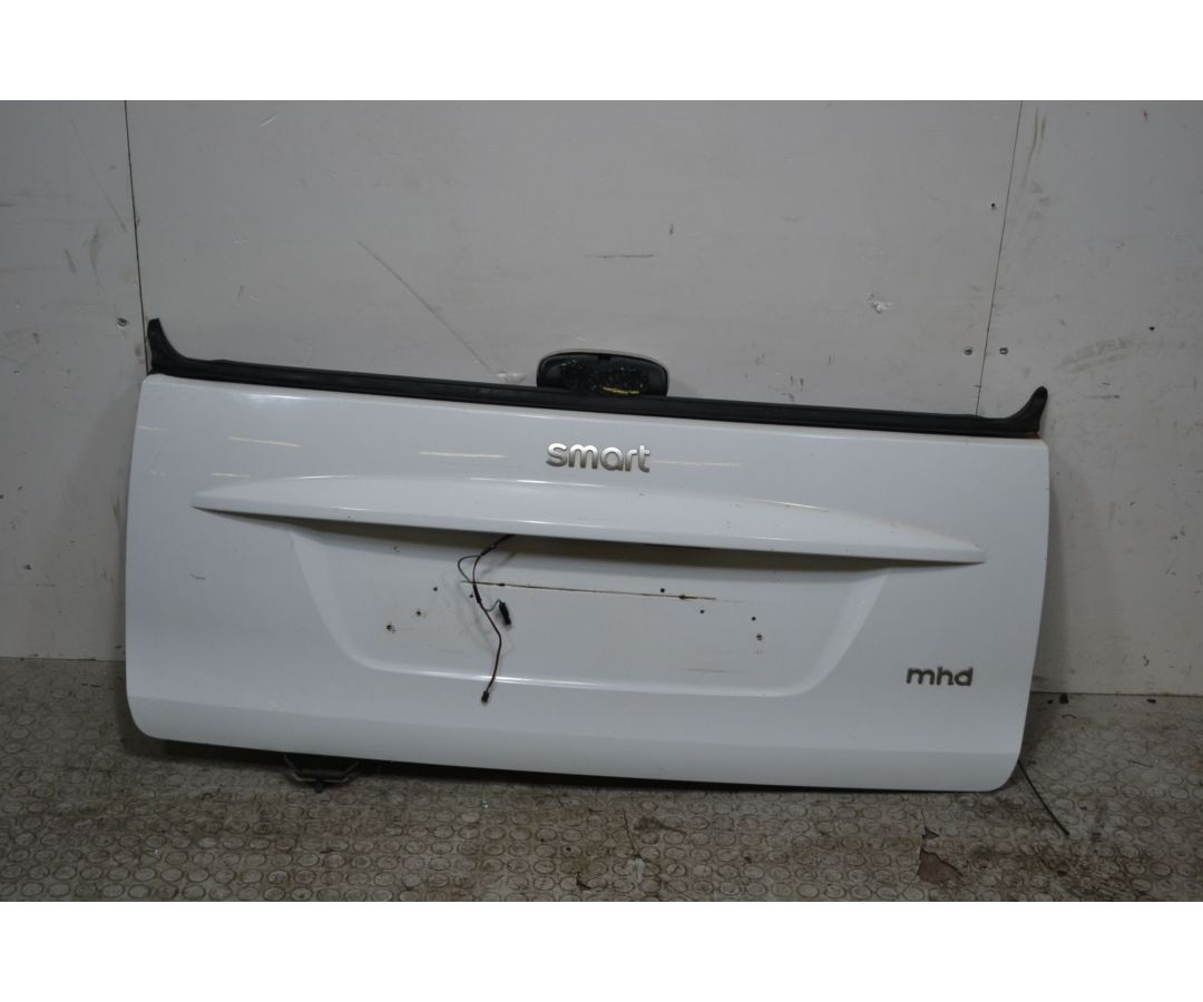 Portellone bagagliaio posteriore Smart Fortwo W451 Dal 2007 al 2015 Colore bianco 1704730664011 Portellone bagagliaio posteriore Smart Fortwo W451 Dal 2007 al 2015 Colore bianco 1704730664011