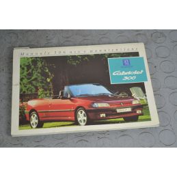 Libretto Uso e Manutenzione Peugeot 306 Cabriolet dal 10/1992 al 12/1996 Cod motore LFZ  1704984321975