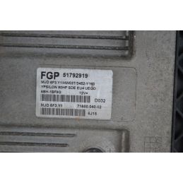 Centralina ECU Lancia Ypsilon Dal 2003 al 2011 Cod 51792919 1.3 MTJ  1705049867766