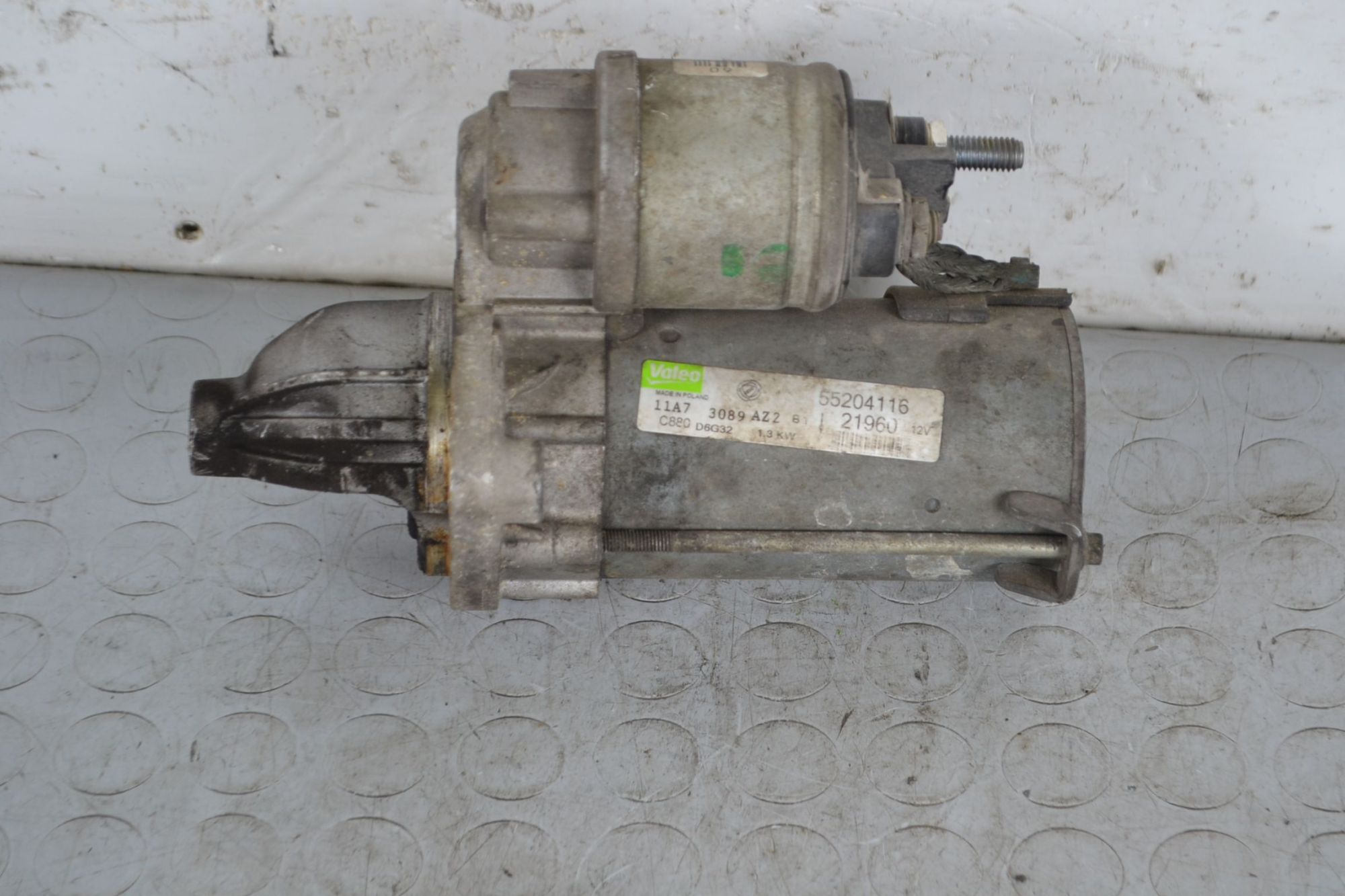 Motorino Avviamento Fiat 500 1.3 Multijet dal 2007 in poi Cod 55204116  1705052314899