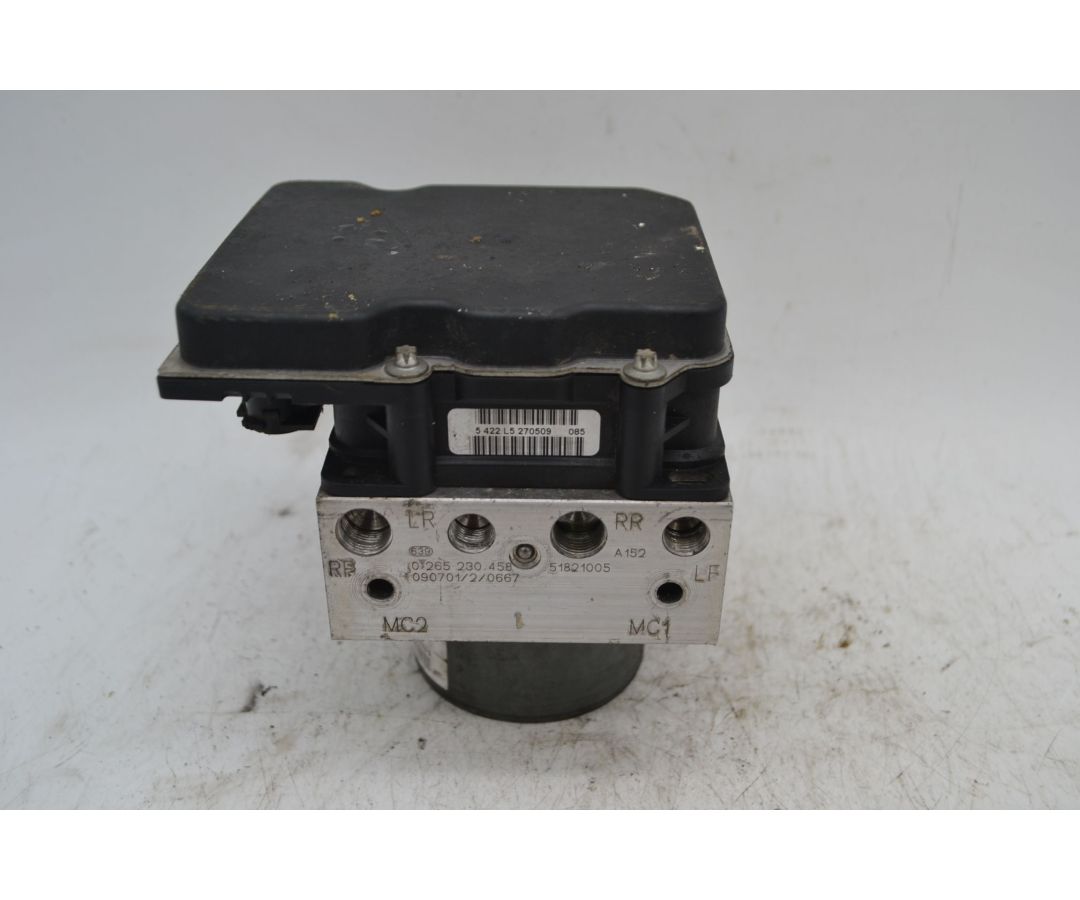 Pompa modulo ABS Fiat Bravo Dal 2007 al 2014 Cod 0265230458/ 51821005 1705330495326 Pompa modulo ABS Fiat Bravo Dal 2007 al 2014 Cod 0265230458/ 51821005 1705330495326