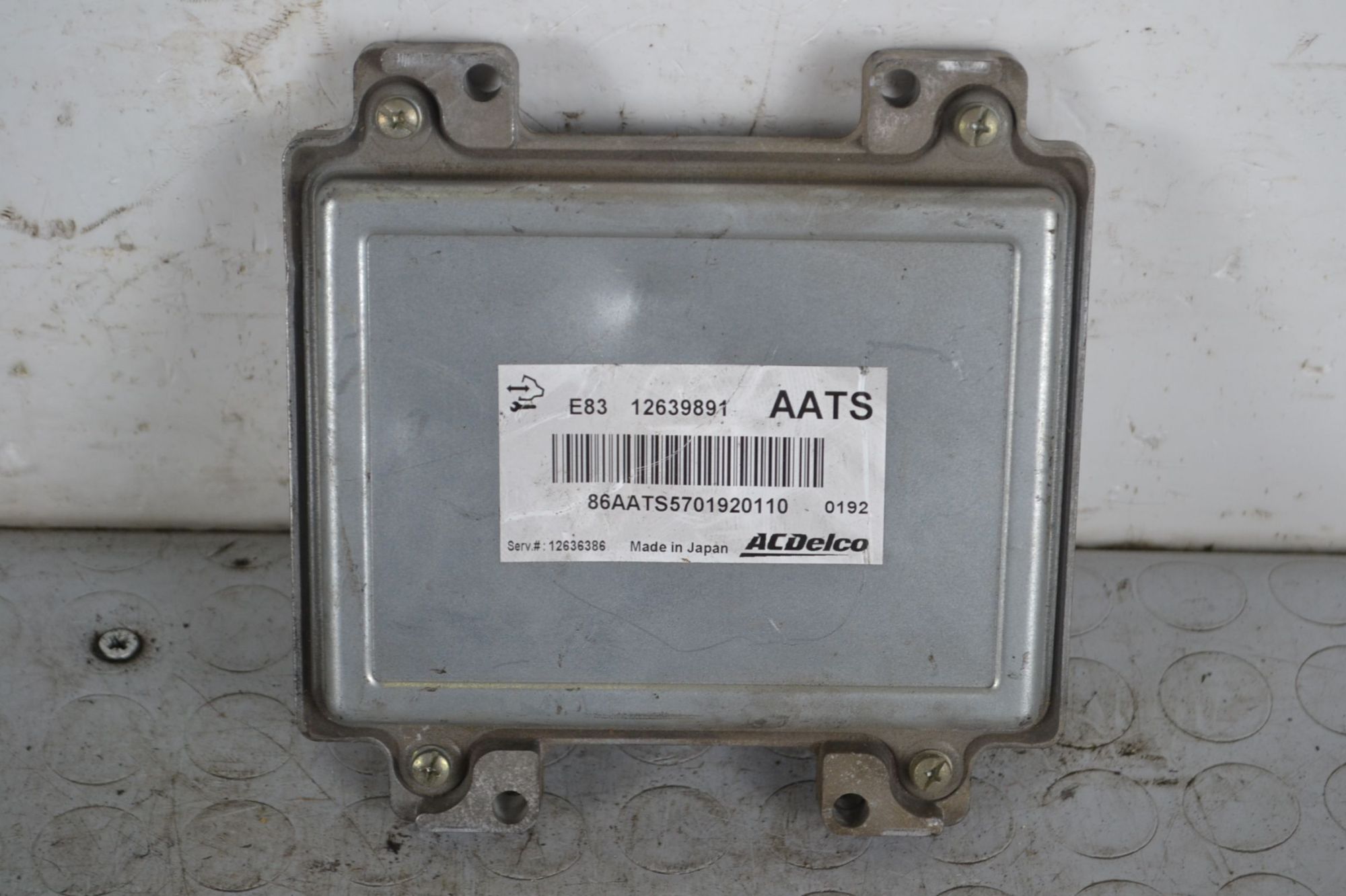 Centralina ECU Opel Meriva B dal 2010 al 2017 Cod 12639891  1705334977088