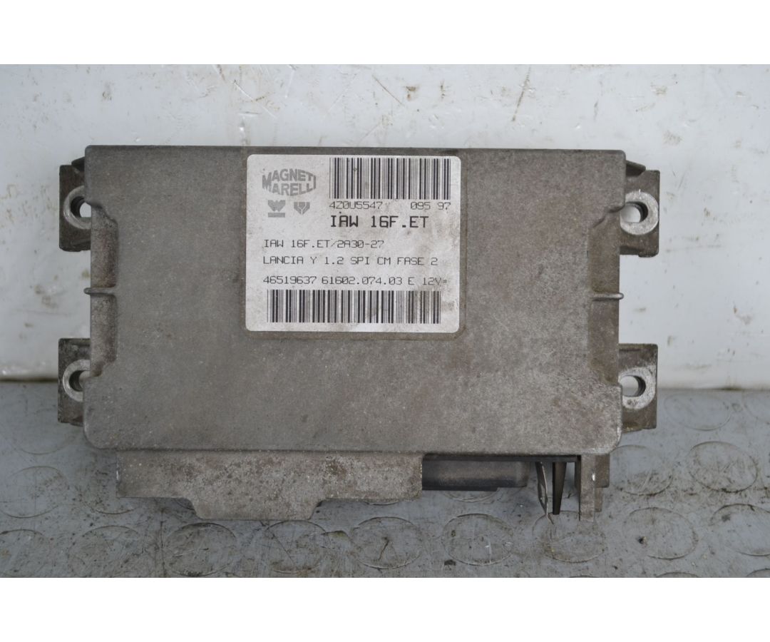 Centralina ECU Lancia Y Dal 1995 al 2003 Cod 46519637  1705396891025