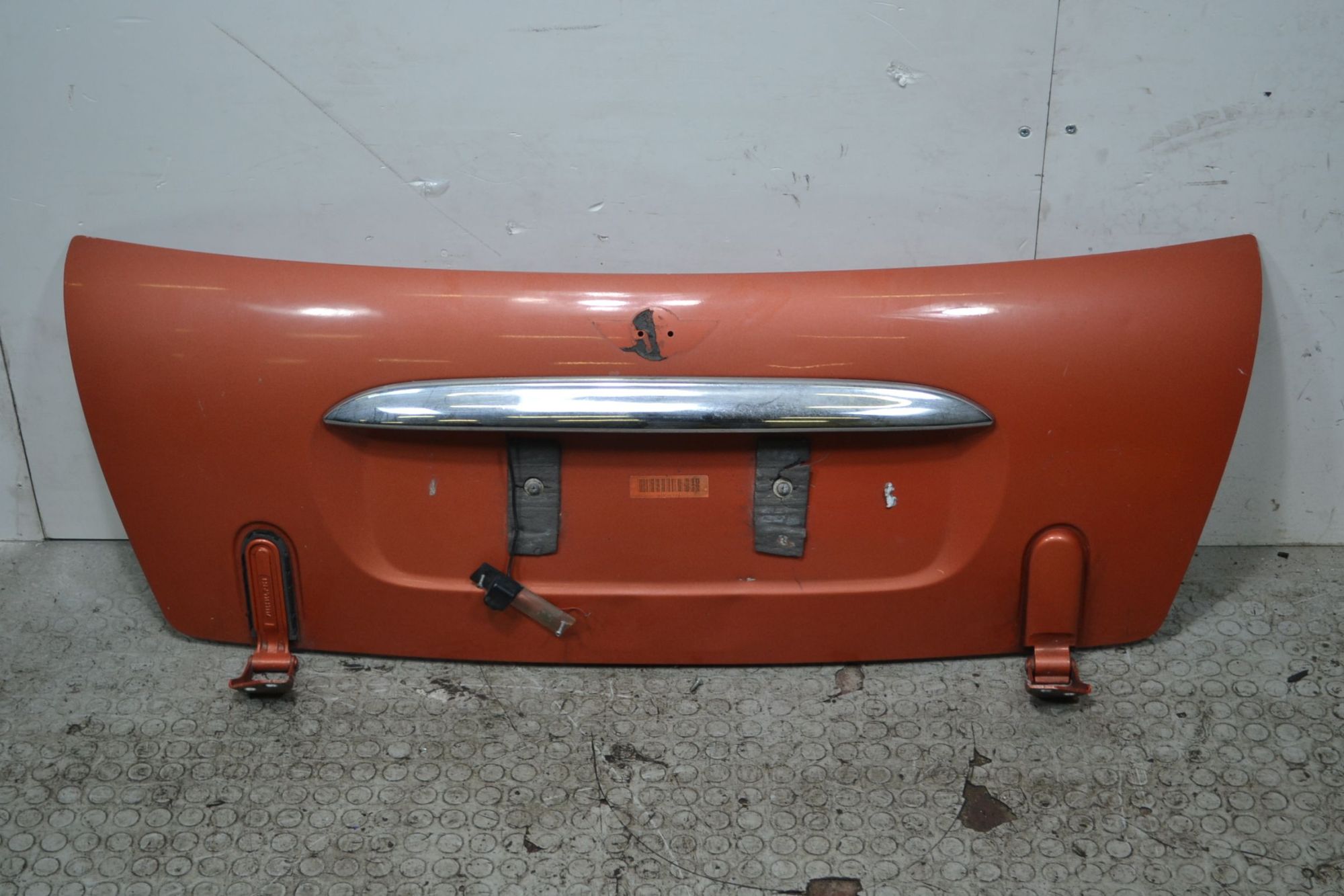 Portellone bagagliaio posteriore Mini Cooper R50 Cabrio Dal 2001 al 2007 Colore arancio  1705574018398