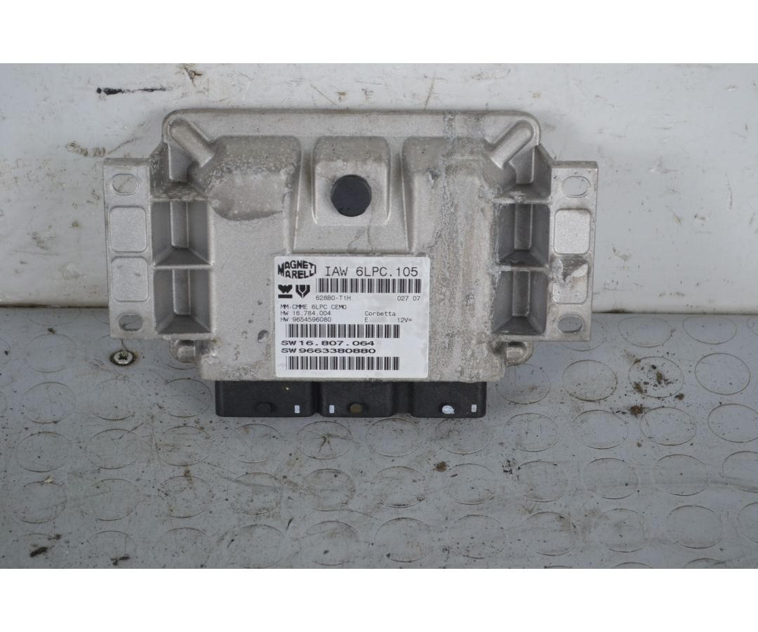 Centralina ECU Peugeot 207 dal 2006 al 2015 Cod 9663380880 1705924112202 Centralina ECU Peugeot 207 dal 2006 al 2015 Cod 9663380880 1705924112202