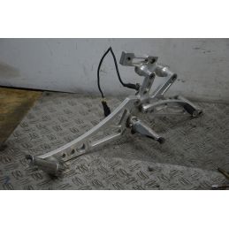 Coppia Pedane Arretrate Ducati Monster 620 I.E. dal 2002 al 2006  1706019972114