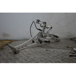 Coppia Pedane Arretrate Ducati Monster 620 I.E. dal 2002 al 2006  1706019972114