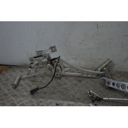 Coppia Pedane Arretrate Ducati Monster 620 I.E. dal 2002 al 2006  1706019972114