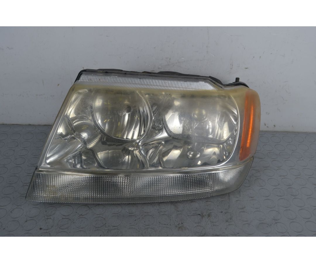 Faro anteriore SX Jeep Grand Cherokee Dal 1998 al 2004 Cod K68086529AA  1706021830495