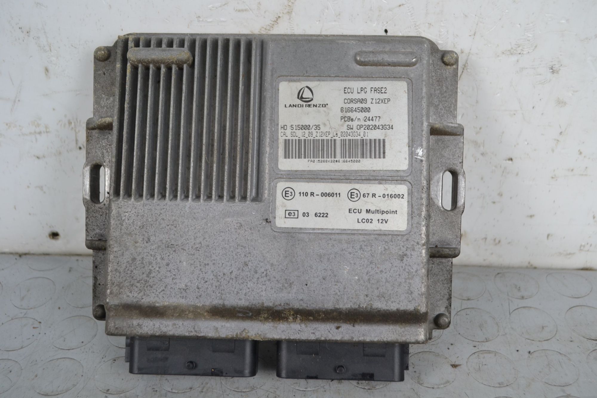 Centralina GPL Landi Renzo Opel Corsa D Dal 2006 al 2014 Cod 616645000  1706191422797