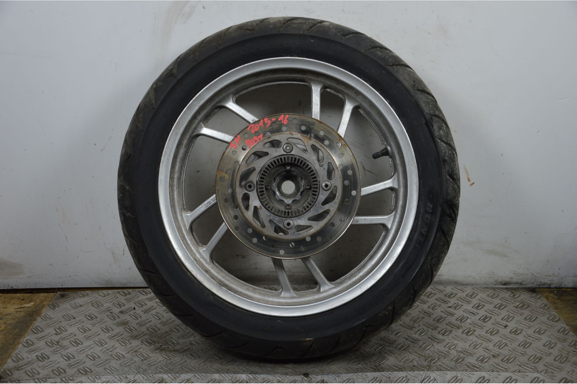 Cerchio posteriore Honda SH 125 Dal 2013 al 2016  1706268904294