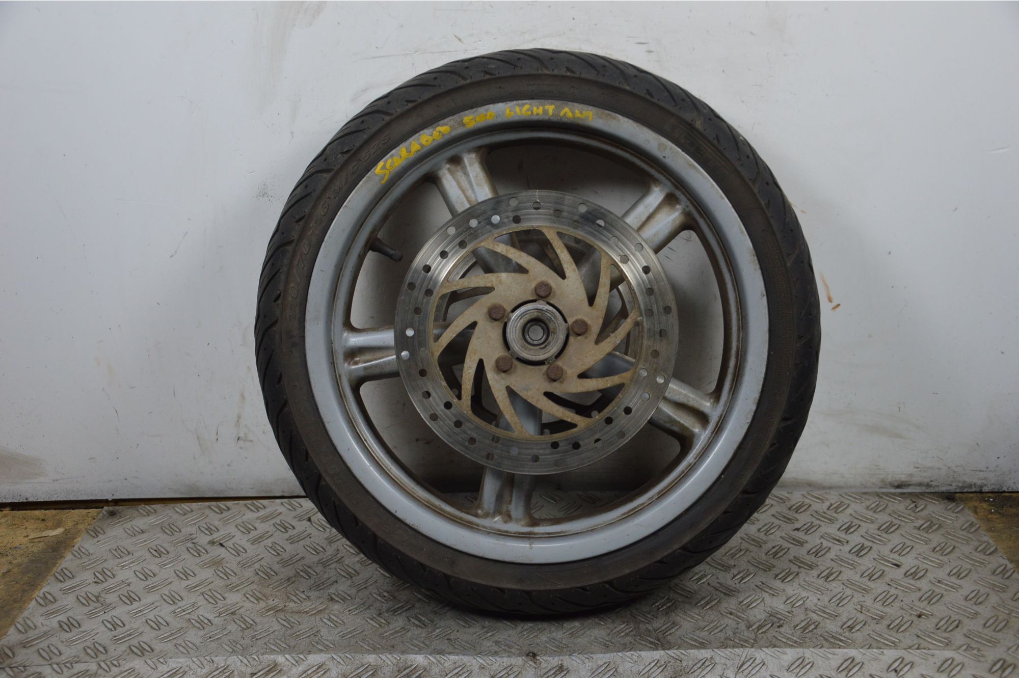 Cerchio Anteriore Aprilia Scarabeo 500 dal 2007 al 2012  1706276650398