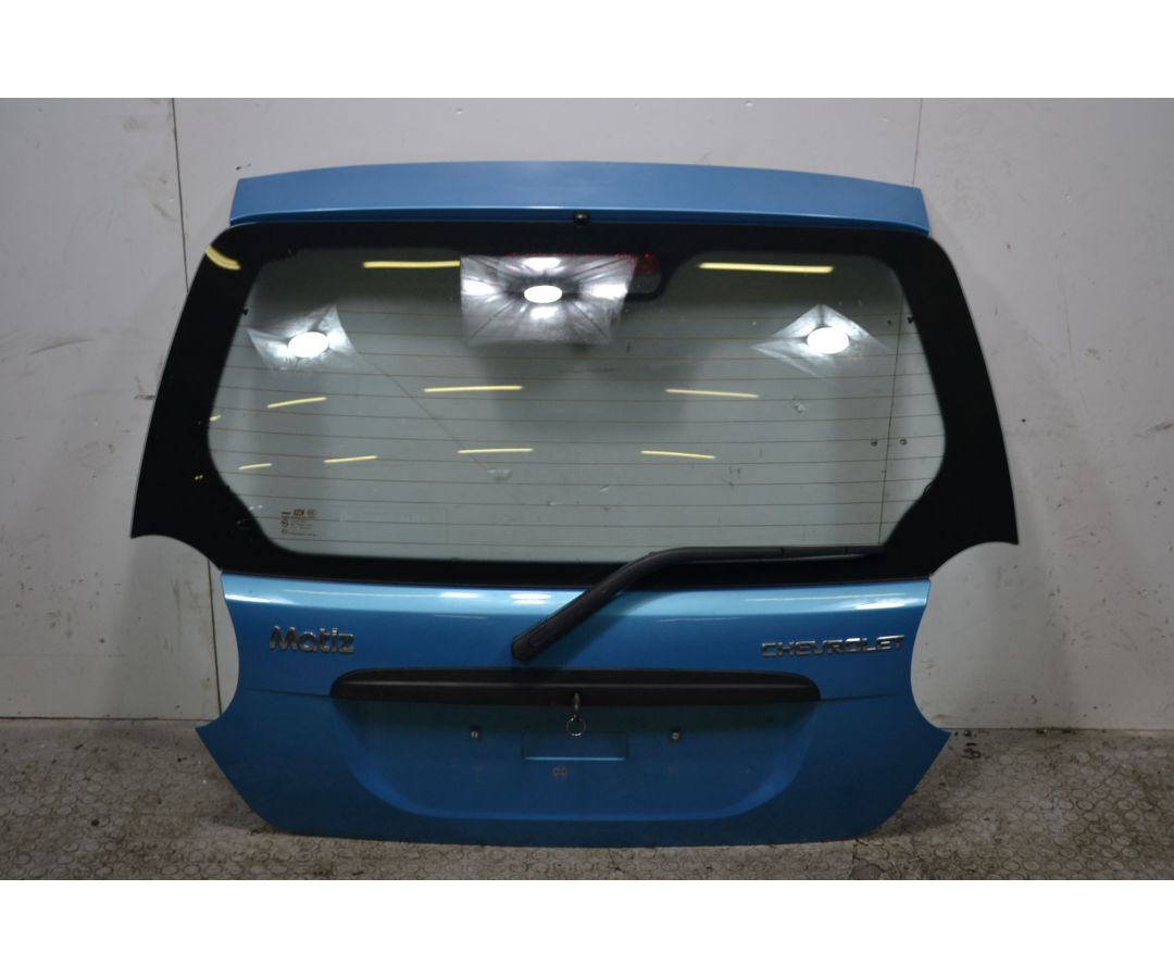 Portellone bagagliaio posteriore Chevrolet Matiz Dal 2005 al 2010 Colore azzurro  1706528122444