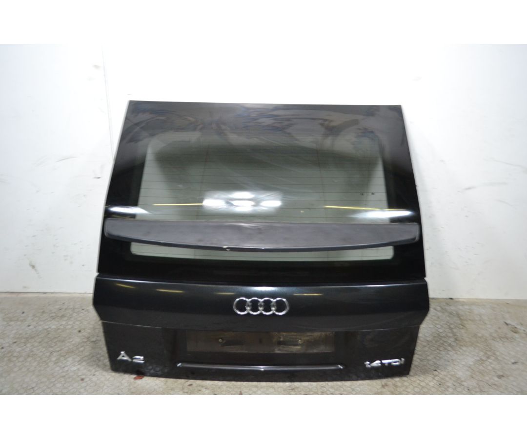 Portellone bagagliaio posteriore Audi A2 Dal 2000 al 2005 Colore nero  1706688818874