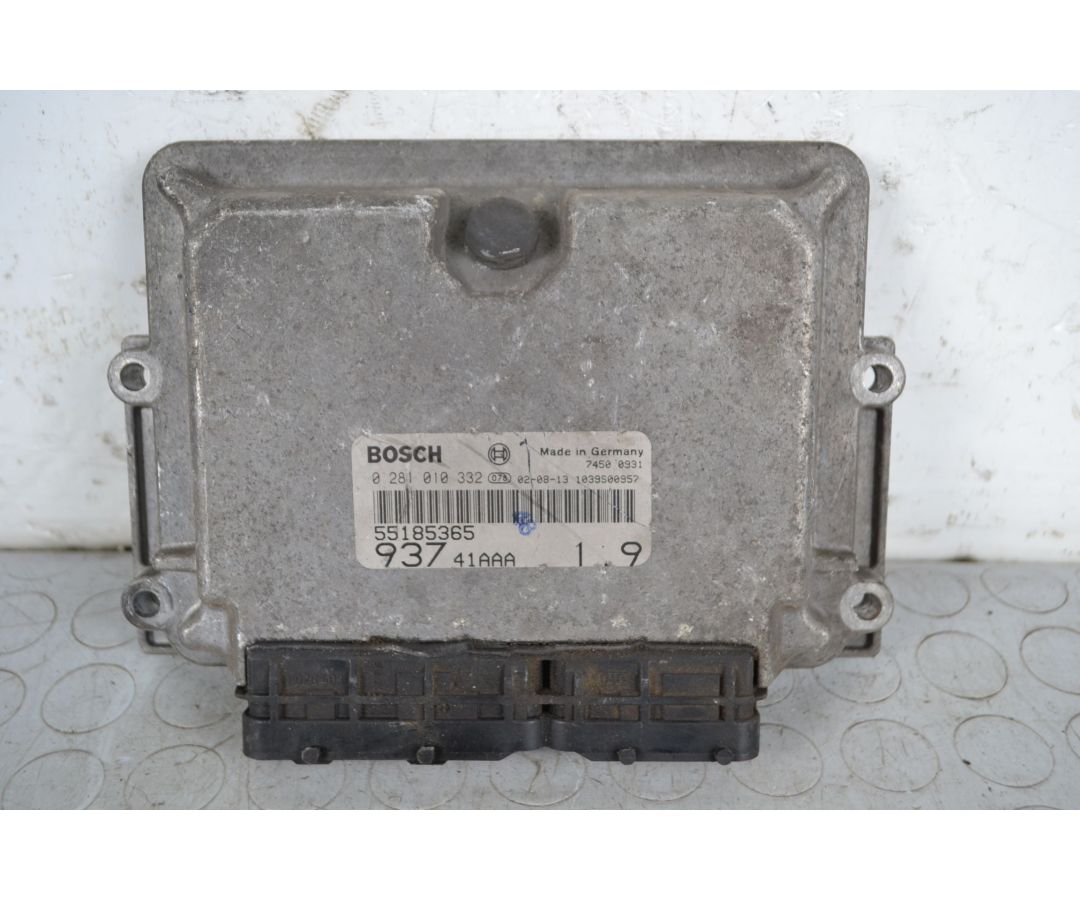 Centralina ECU Alfa Romeo 147 Dal 2000 al 2010 Cod 55185365  1706700168512