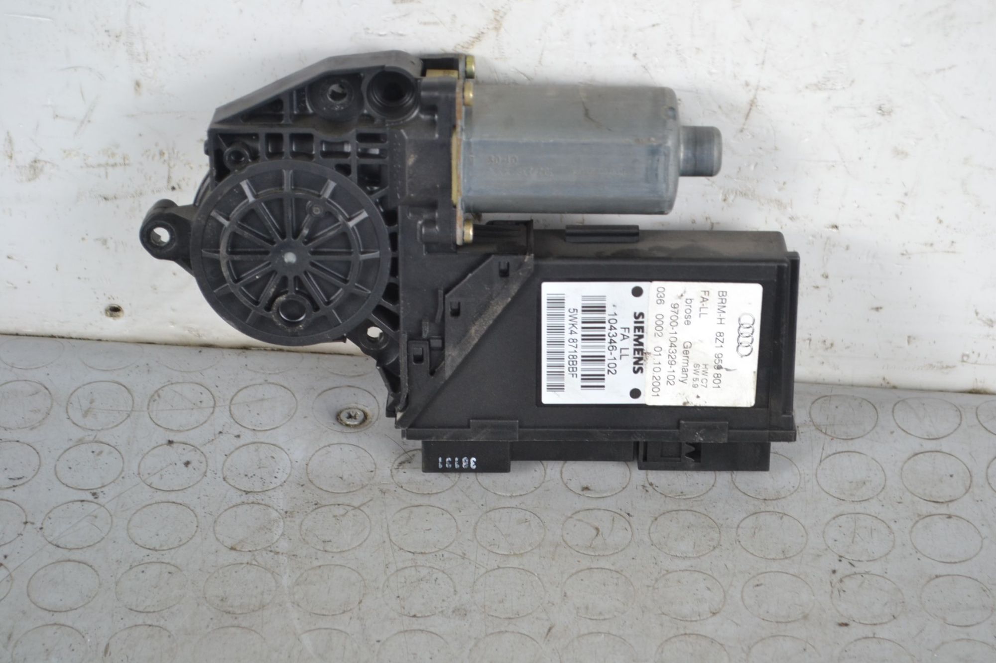 Motorino Alzacristalli Anteriore SX Audi A2 dal 2000 al 2005 Cod 8Z1959801A  1706716640477