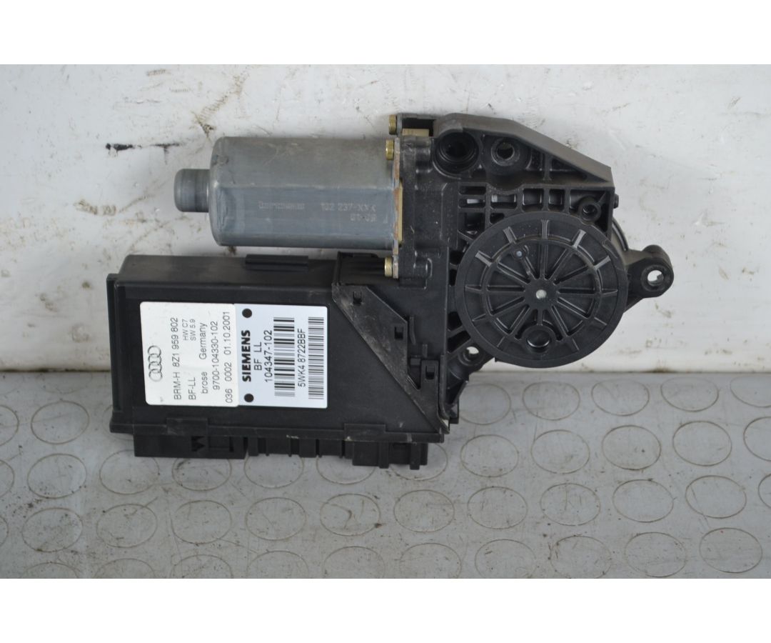 Motorino Alzacristalli Anteriore DX Audi A2 dal 2000 al 2005 Cod 8Z1959802A  1706716886462