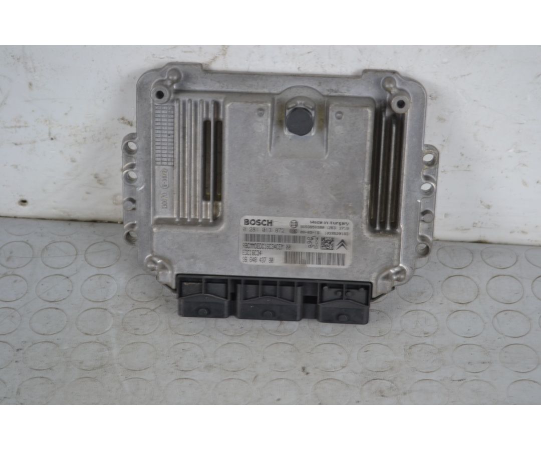 Centralina ECU Peugeot 207 1.6 HDI dal 2006 al 2015 Cod 9664843780  1706783351719