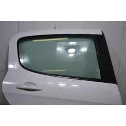 Portiera sportello posteriore DX Peugeot 308 Dal 2007 al 2014 Colore bianco  1706795504356