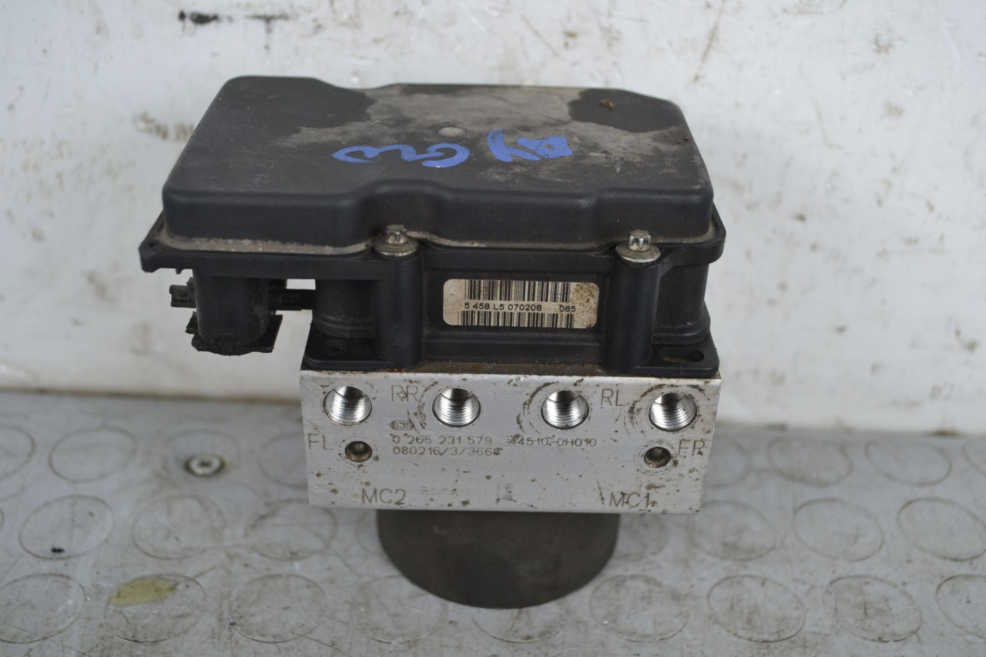 Pompa modulo ABS Toyota Aygo Dal 2005 al 2012 Cod 0265231579  1707292546436