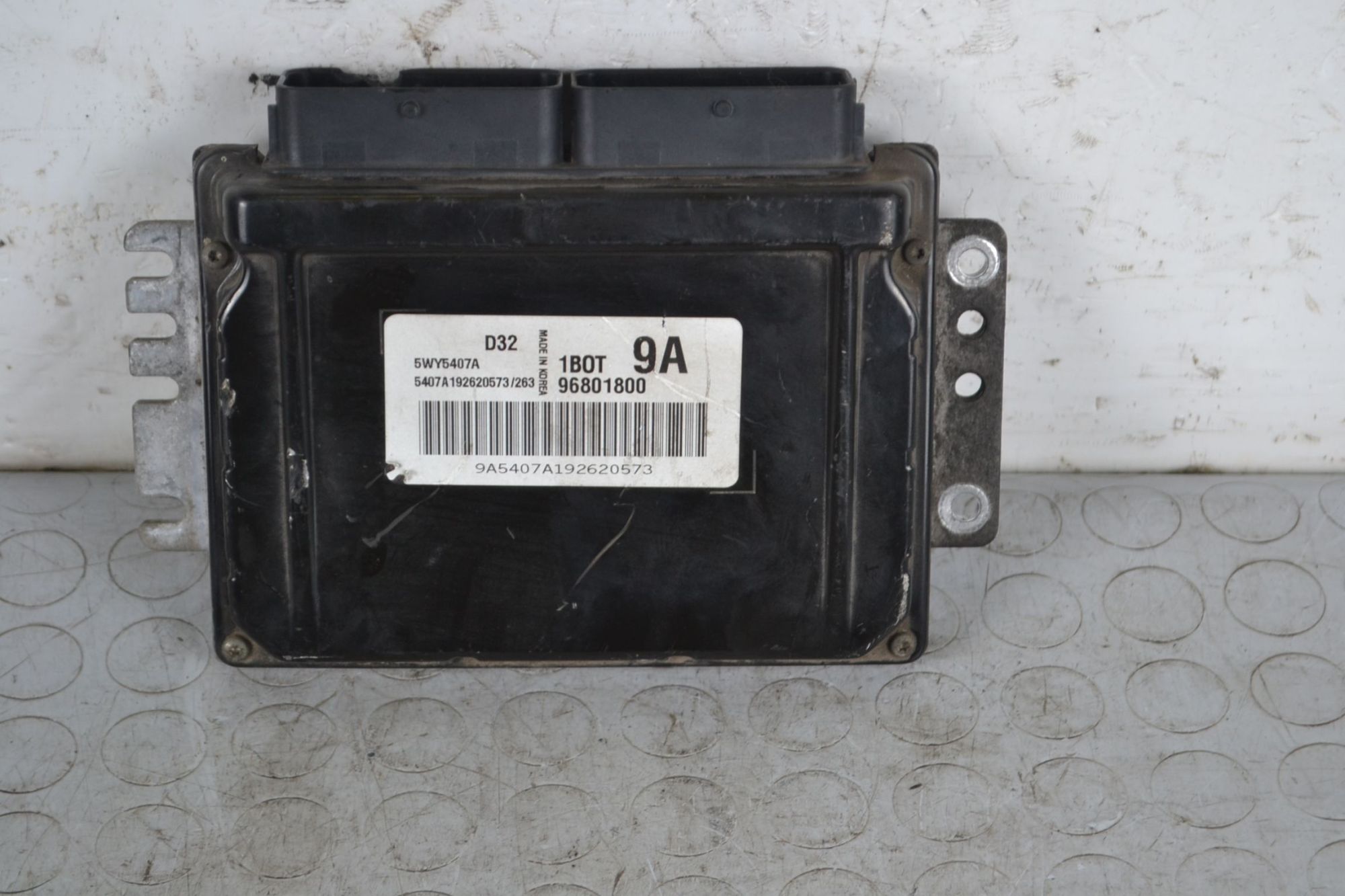 Centralina ECU Chevrolet Matiz dal 2005 al 2010 Cod 96801800  1707305078060