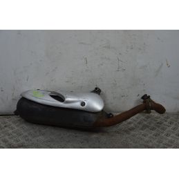 Marmitta Terminale Di Scarico Aprilia Scarabeo 50 2T Motore Piaggio Dal 1994 al 2006  1707383965306