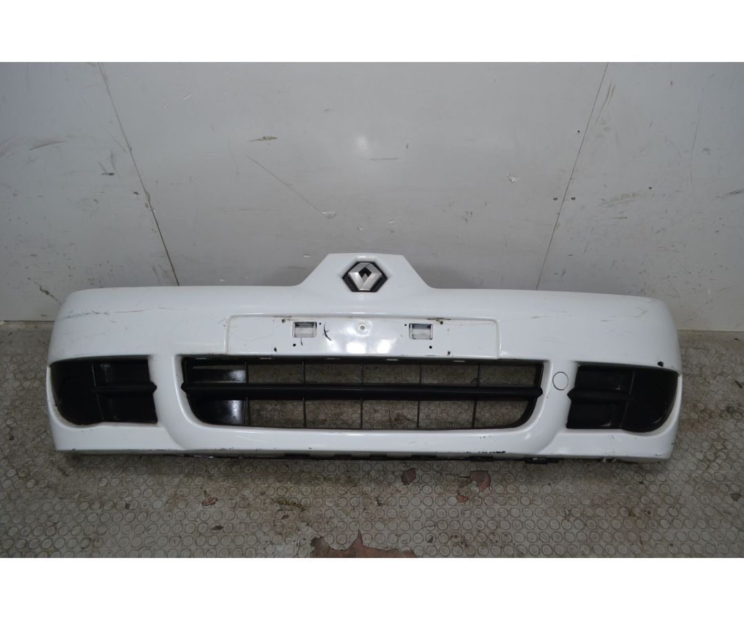 Paraurti anteriore Renault Clio II storia Dal 2006 al 2012 Colore bianco  1707399701035