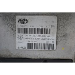 Centralina ECU Fiat Panda 169 Dal 2003 al 2012 Cod 51782647 1.2 benzina  1707485408671