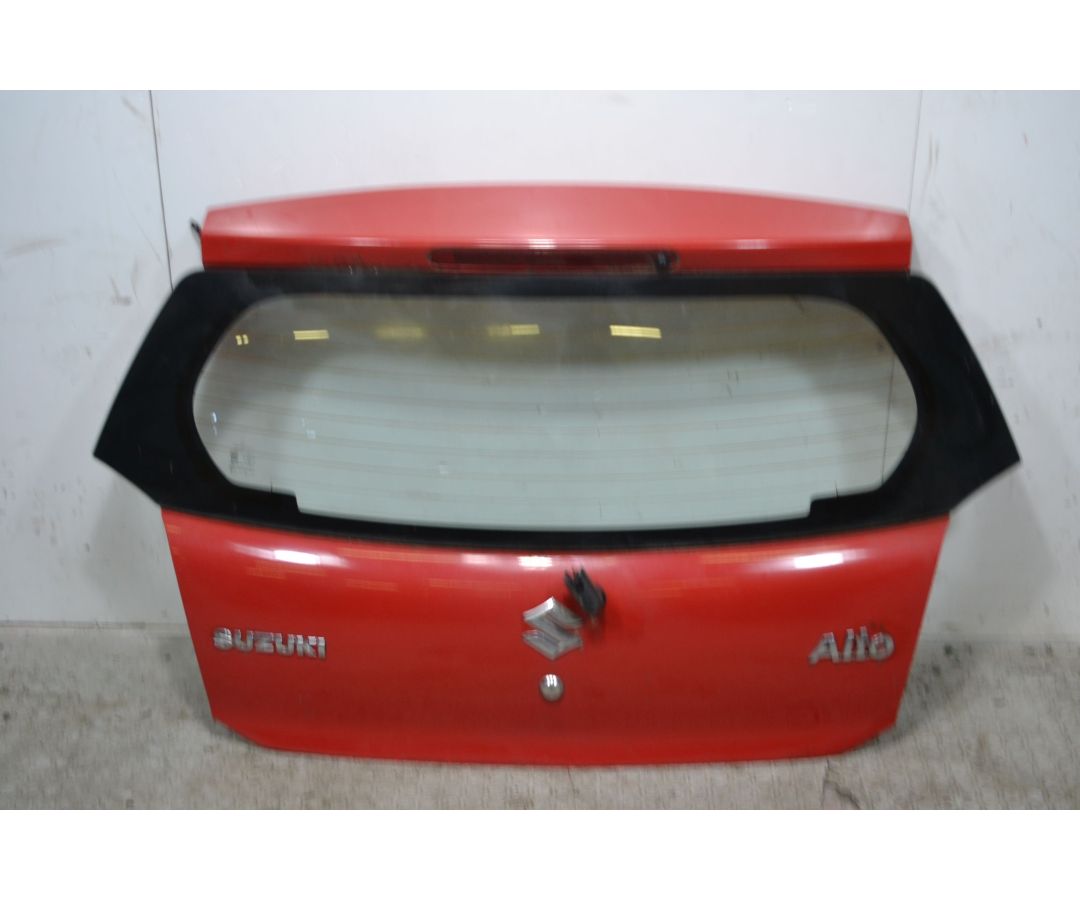 Portellone bagagliaio posteriore Suzuki Alto Dal 2008 al 2014 Colore rosso  1707923267556