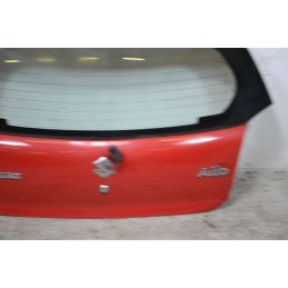 Portellone bagagliaio posteriore Suzuki Alto Dal 2008 al 2014 Colore rosso  1707923267556