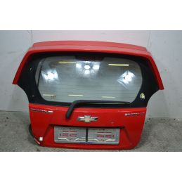 Portellone bagagliaio posteriore Chevrolet Spark Dal 2009 al 2016 Colore rosso  1707927733231