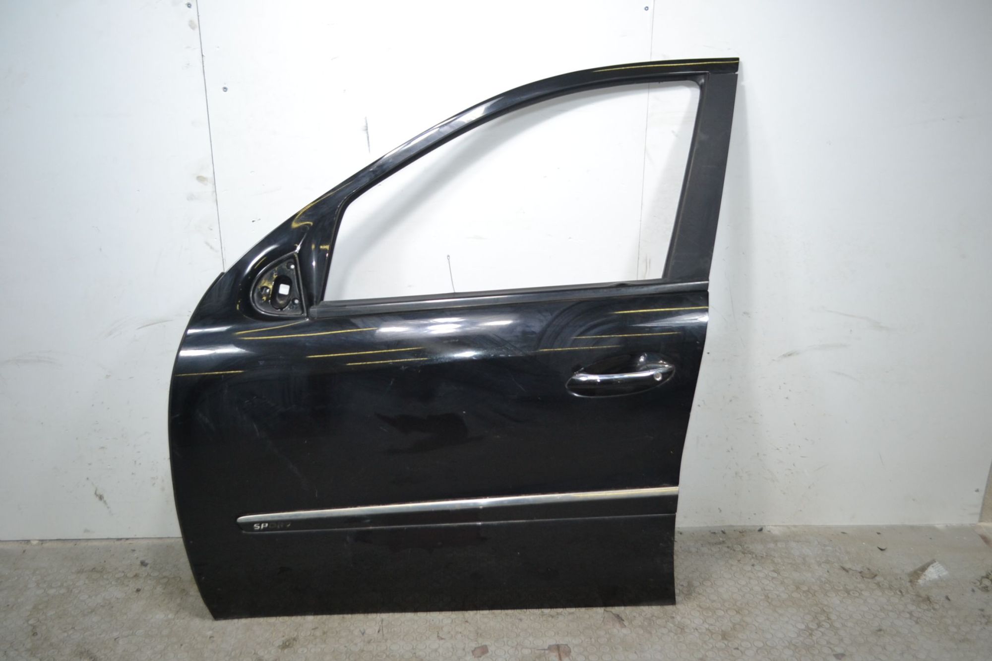 Portiera sportello anteriore SX Mercedes Classe ML W164 Dal 2005 al 2011 Colore nero  1707983319189