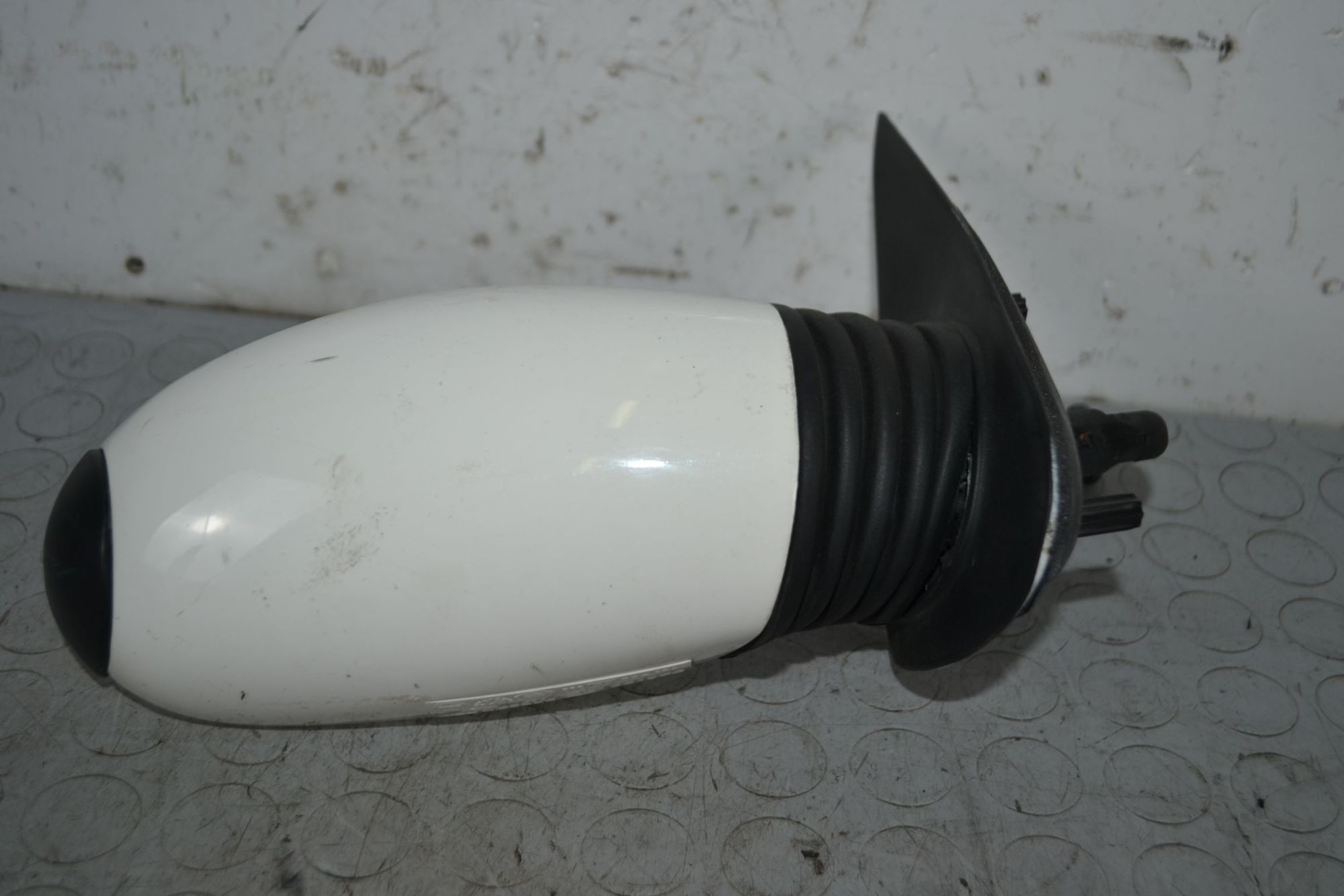 Specchietto retrovisore esterno DX Fiat Seicento Dal 1998 al 2010 Colore bianco Cod 021074  1707994108185