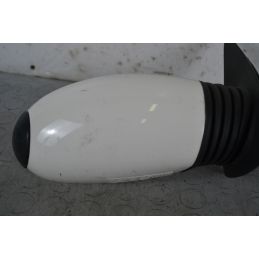 Specchietto retrovisore esterno DX Fiat Seicento Dal 1998 al 2010 Colore bianco Cod 021074  1707994108185