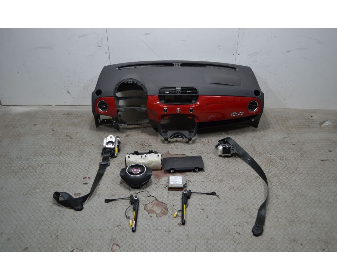 Kit Airbag Fiat 500 Dal 2007 al 2015 Cod 51782985  1708356594271