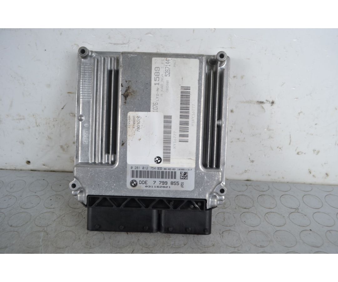 Centralina ECU Bmw Serie 3 E91 Touring Dal 2005 al 2007 Cod 0281012754/DDE7799855  1708423503700