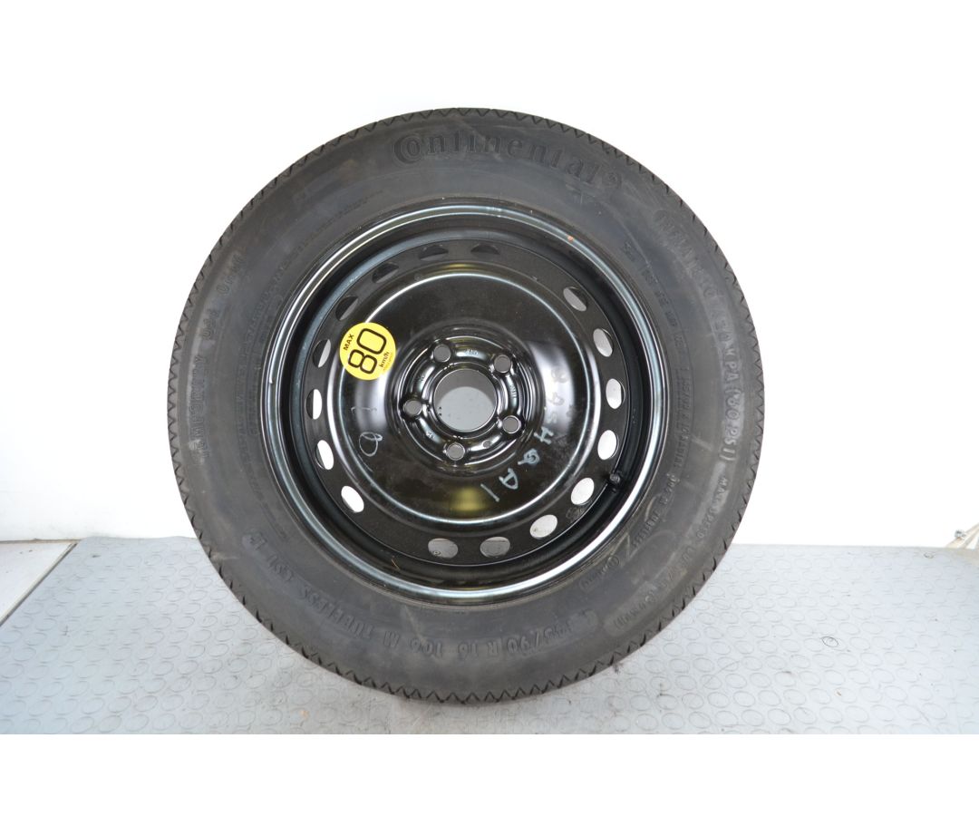 Ruotino di scorta Nissan Qashqai Dal 2006 al 2014 Misura 145/90 R16 5 fori  1708680648602