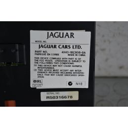 Amplificatore Radio Jaguar X-Type SW X400 dal 02/2005 al 05/2010 Cod 4x43-18c808-da Cod Motore QJBA  1708940400704