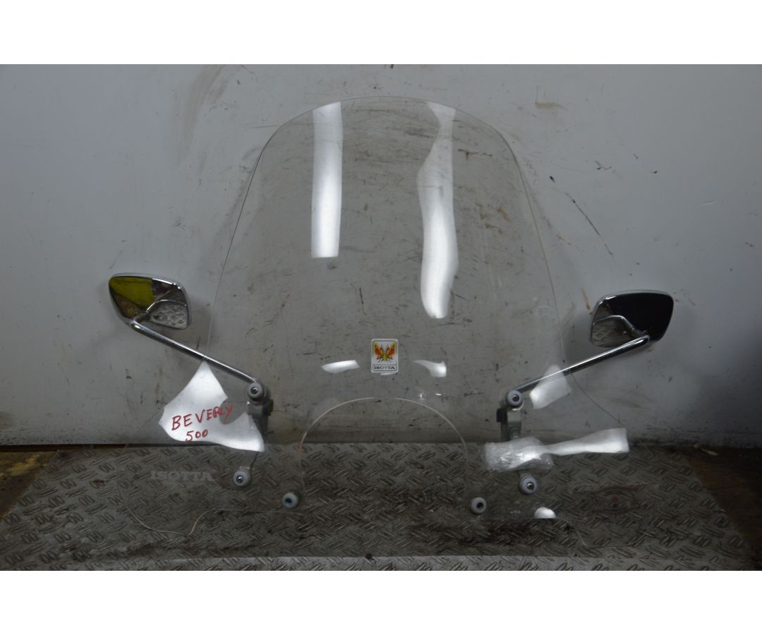 Parabrezza Con Specchietti e Staffe Piaggio Beverly 500 dal 2002 al 2006 1708946172056 Parabrezza Con Specchietti e Staffe Piaggio Beverly 500 dal 2002 al 2006 1708946172056