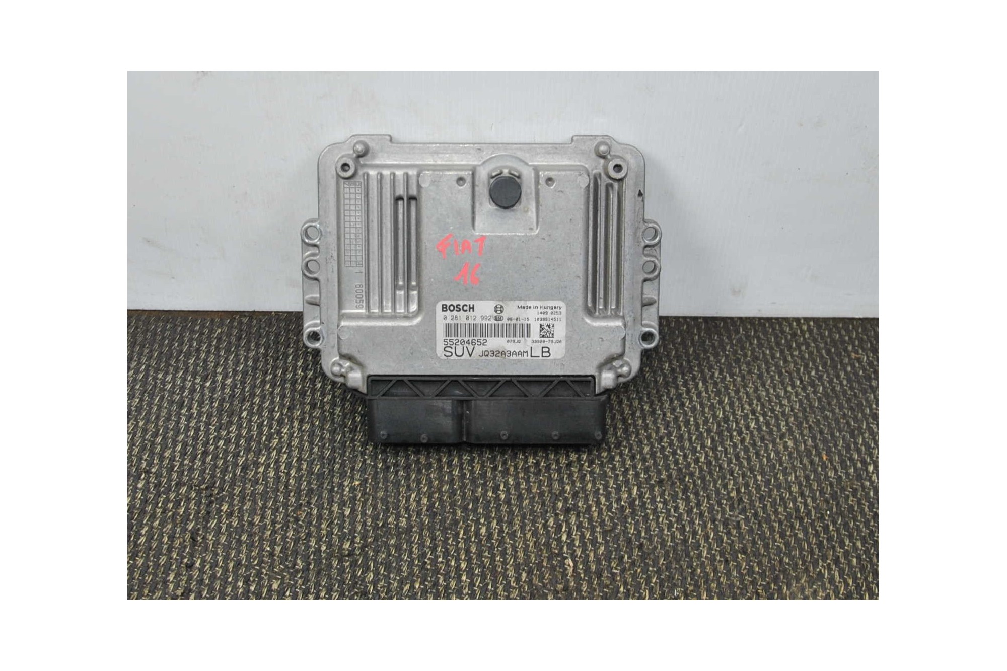 Centralina ECU Fiat Sedici dal 2005 al 2014 Cod 55204652  2411111158036