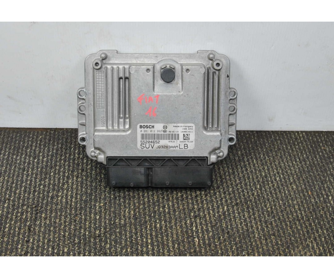 Centralina ECU Fiat Sedici dal 2005 al 2014 Cod 55204652  2411111158036