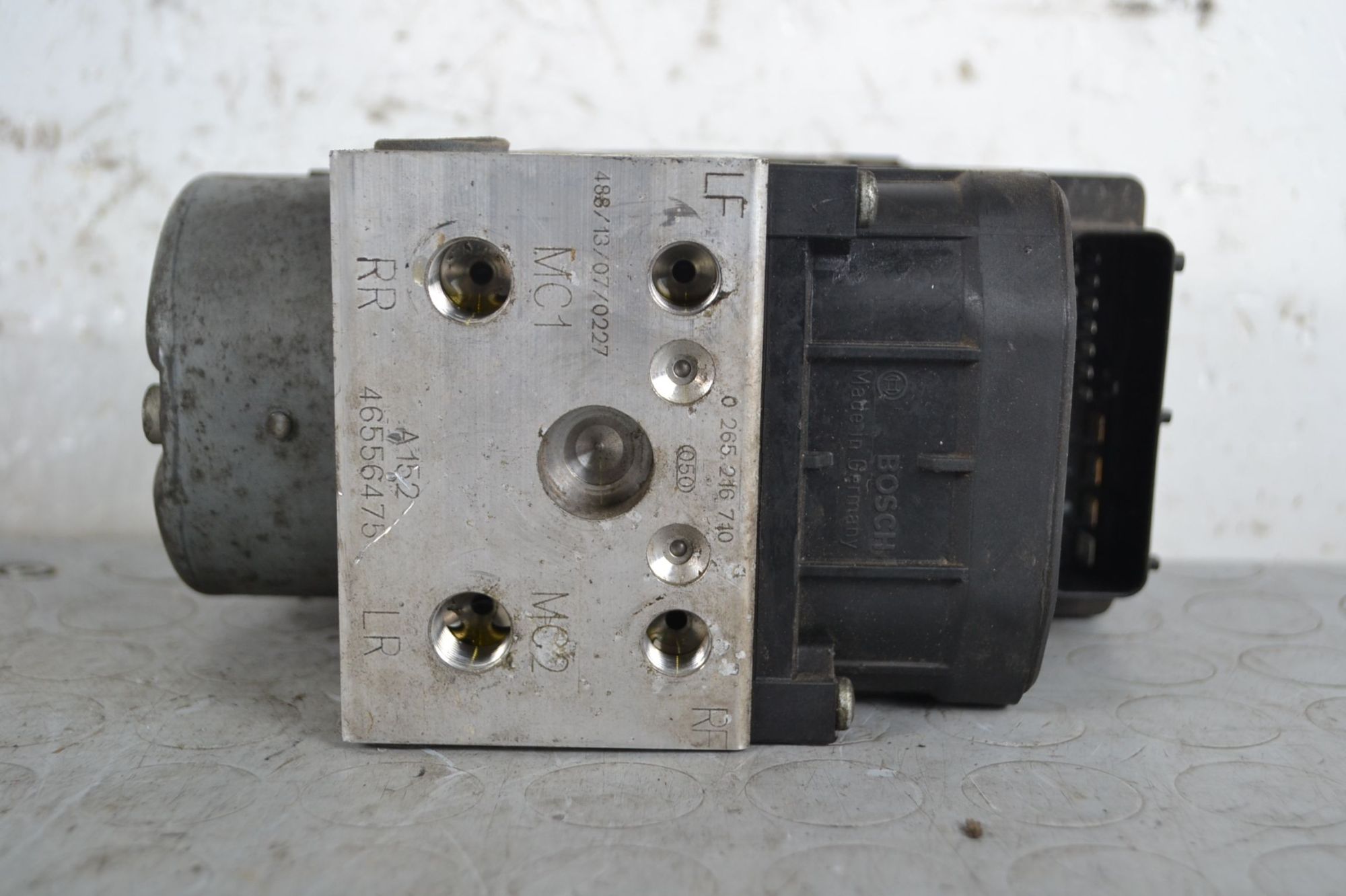 Pompa modulo ABS Fiat Seicento Dal 2005 al 2010 Cod 0265216710  1709650579346