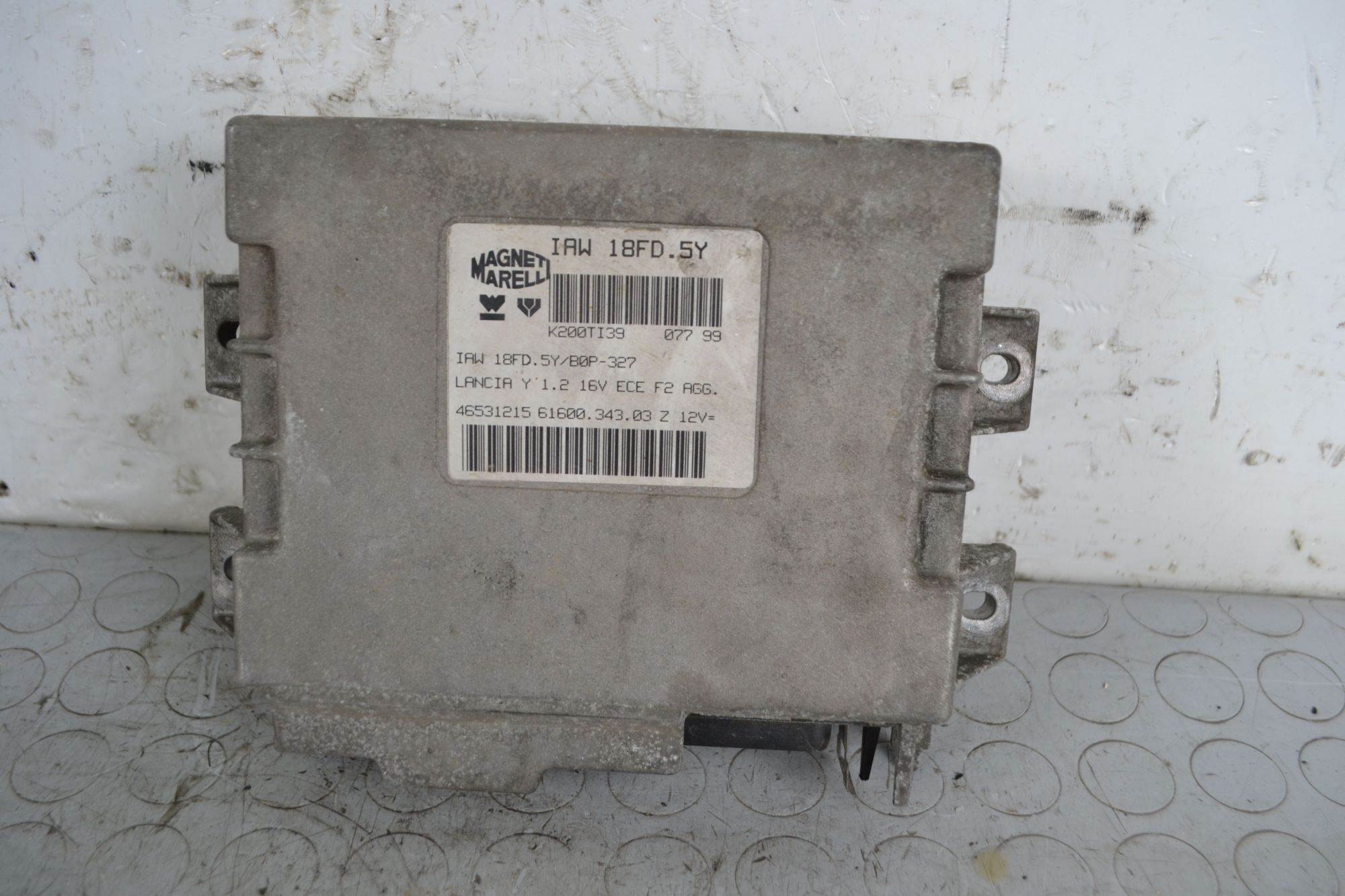 Centralina ECU Lancia Y Dal 1995 al 2003 Cod 46531215  1710403387774