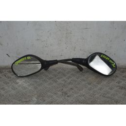 Coppia Specchietti Retrovisori Aprilia Sportcity 125 / 200 / 250 / 300 dal 2004 al 2008  1710759417149