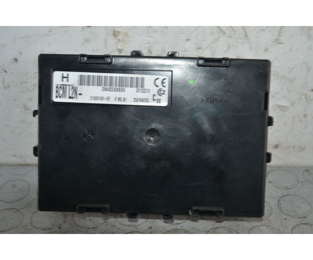 Body computer Nissan Micra K12 Dal 2002 al 2010 Cod 284B2AX600  1710924078250