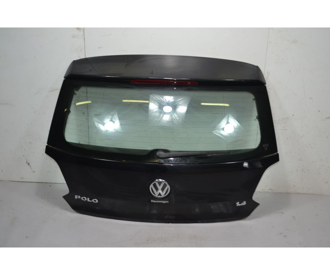 Portellone bagagliaio posteriore Volkswagen Polo 6R Dal 2009 al 2014 Colore nero OE 6R6827025C 1711180575569 Portellone bagagliaio posteriore Volkswagen Polo 6R Dal 2009 al 2014 Colore nero OE 6R6827025C 1711180575569